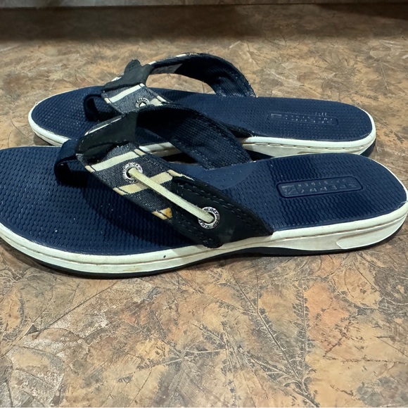 Sperry Nautical Sandals - Size 6 - Picture 4 of 5